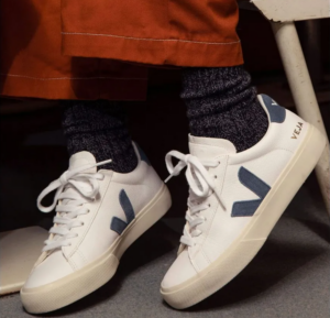 Giay Veja Campo Chromefree Lace-Up 'White Blue' CP0503121