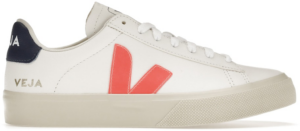 Giay Veja Campo Leather 'White Orange Fluo' CP052195