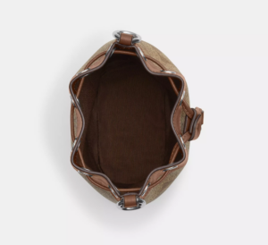 Tui Coach In Signature Canvas 'Khaki Saddle' CR145-SVWQ3