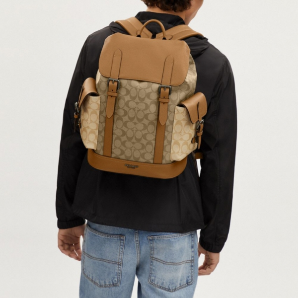 Balo Coach Hudson Colorblock 'Brown' CR335-QBMYC