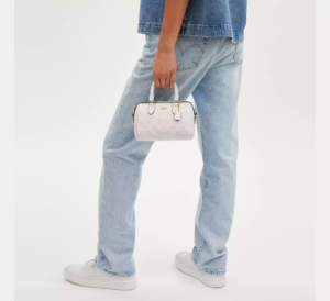 Tui Coach Rowan In Signature Canvas 'Chalk' CS183-IMRFF