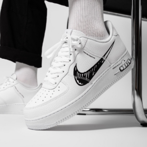 Giay Nike Air Force 1 Low 'Sketch Black' CW7581-101