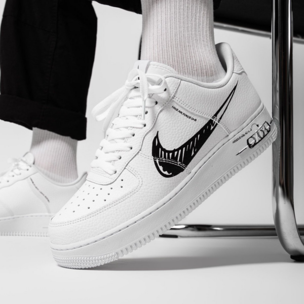 Giay Nike Air Force 1 Low 'Sketch Black' CW7581-101
