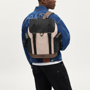 Balo Coach Hudson In Colorblock 'Steam' CT835-QBX7Q