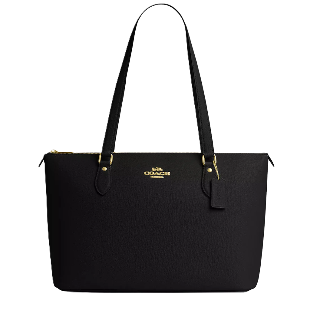 Túi Coach Gallery Tote Bag 'Black' CV402-IMBLK
