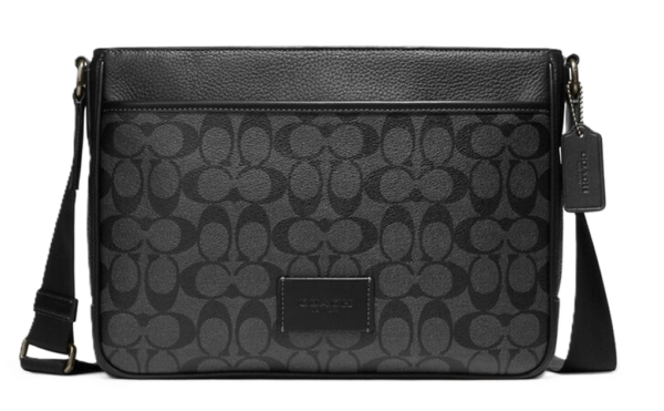 Tui Coach District In Signature Canvas 'Charcoal' CH078-QBMI5
