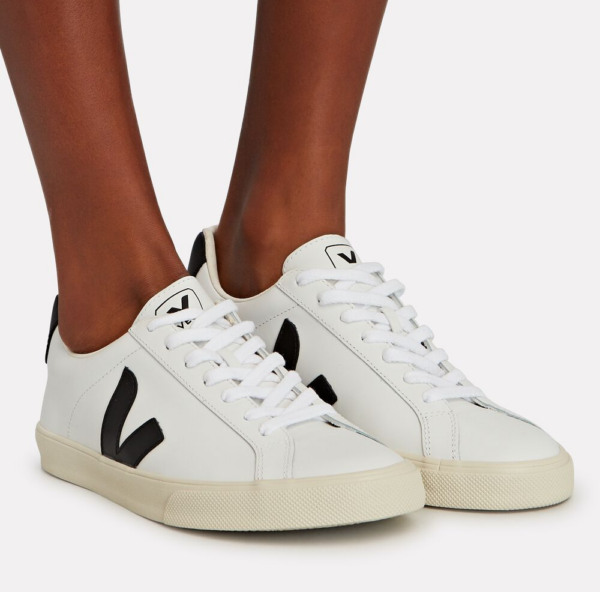Giay Veja Esplar Low 'Black White Leather' EO020005