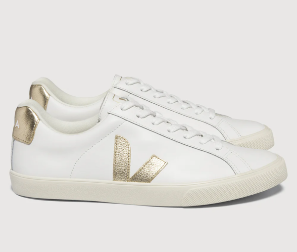 Giay Veja Esplar Lace-Up Sneakers 'White Gold' EO0202490