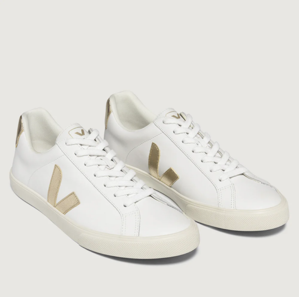 Giay Veja Esplar Lace-Up Sneakers 'White Gold' EO0202490