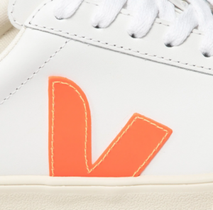 Giay Veja Esplar Lace-Up 'White Orange Flou' EO022213