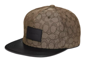 Mu Coach Signature Flat Brim Hat 'Khaki' F68861