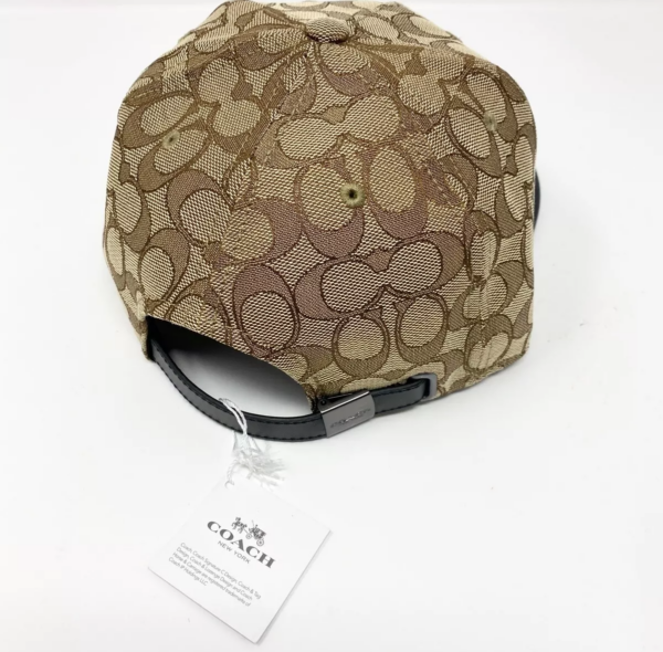 Mu Coach Signature Flat Brim Hat 'Khaki' F68861