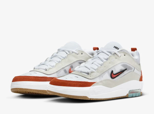 Giay Nike Air Max Ishod Wair SB 'White Orange' FB2393-103