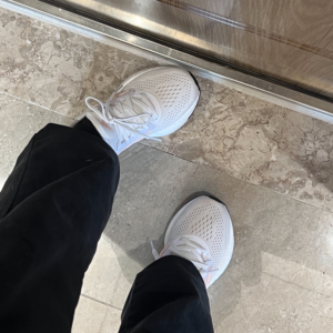 Giay Adidas PureBoost 23 'White Wonder Quartz' IF2392