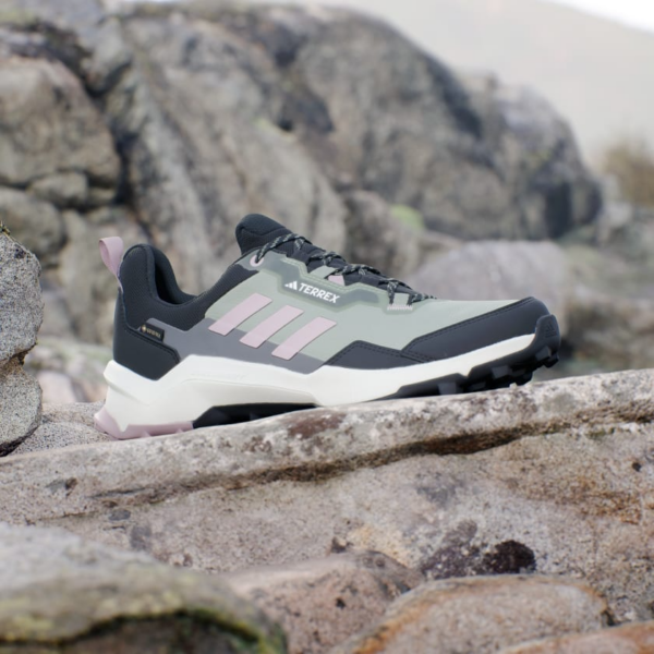 Giay Adidas Terrex AX4 Gore Tex 'Silver Green Fig' IE2576