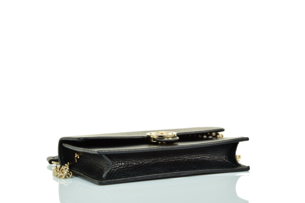 Tui Gucci Leather Dollar Calf 'Black' 510314-CAO0G-1000
