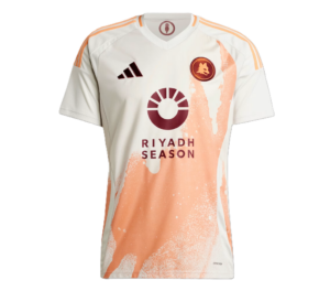 Ao Adidas As Roma 24/25 Away Jersey 'Easy Orange' IS5405