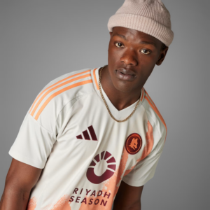 Ao Adidas As Roma 24/25 Away Jersey 'Easy Orange' IS5405