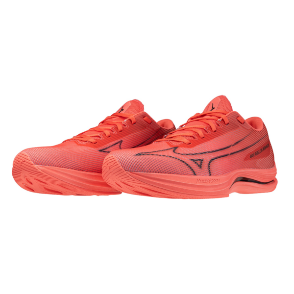 Giay Mizuno Wave Rebellion Sonic 2 'Black Red' J1GC2492-01