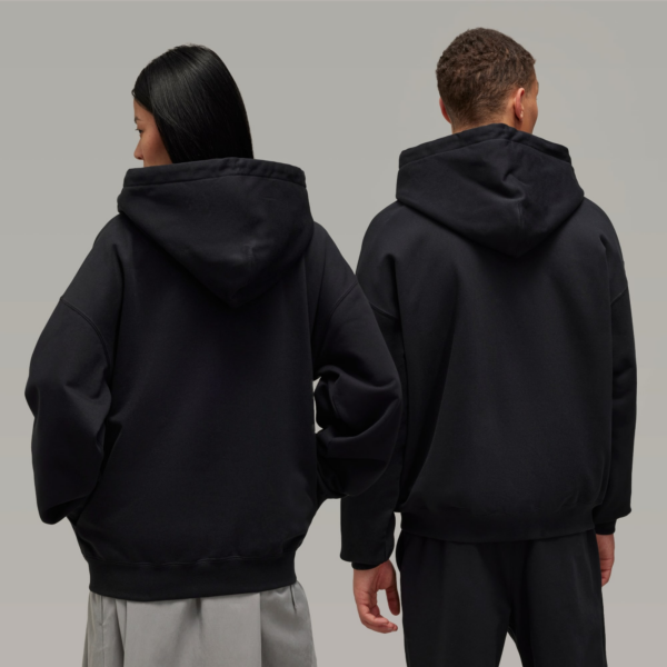 Ao Adidas Y-3 Logo Zip Hoodie 'Black' JE9278