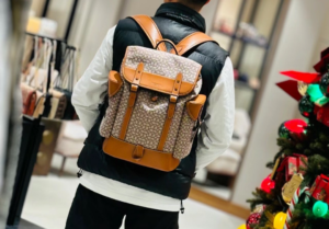 Balo Coach Hitch In Micro Signature 'Brown' CM387-URC