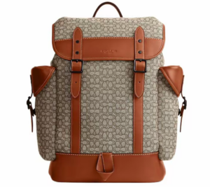 Balo Coach Hitch In Micro Signature 'Brown' CM387-URC