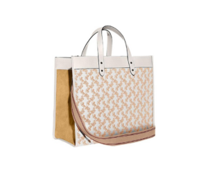 Tui Coach Field Tote Bag 40 With Horse 'Pink' C6612-CHK