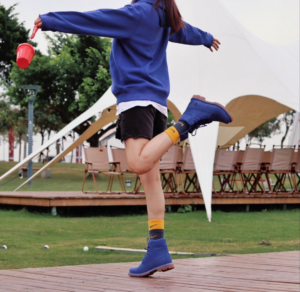 Giay Timberland Short Outdoor Boots 'Blue' A2R51