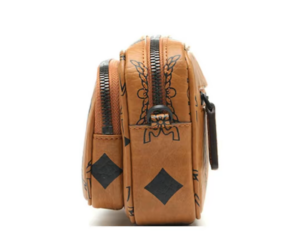 Tui MCM Mini Aren Wristlet in Maxi 'Cognac' MMRDATA02CO001