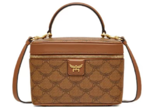 Tui MCM Small Himmel Vanity Case 'Cognac' MWRESAC02CO001