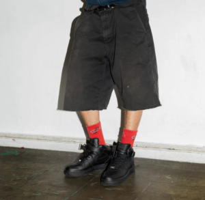 Giay Nike Air Force 1 Mid x Supreme 'Black' FZ8784-001