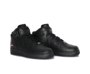 Giay Nike Air Force 1 Mid x Supreme 'Black' FZ8784-001