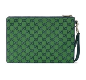 Tui Gucci Canvas Patchwork 'Forest Green' 657581-2UZAN-3368