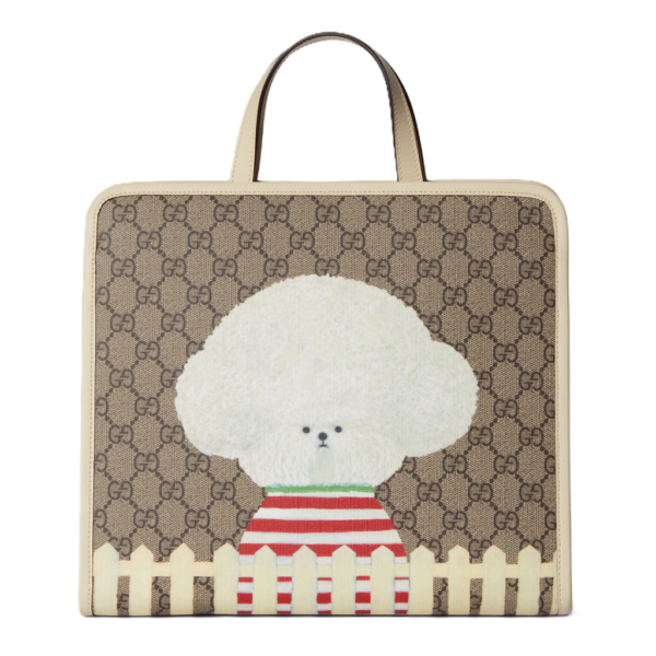 Tui Gucci Dog Print 'Beige Ebony' 605614-FADK4-9775