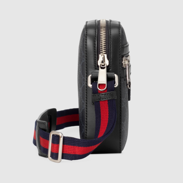 Tui Gucci GG Supreme Messenger 'Black Grey' 598103-K5RLN-1095