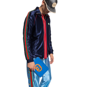 Tui Gucci Interlocking G Leather 'Blue' 658843-0QGCG-8380