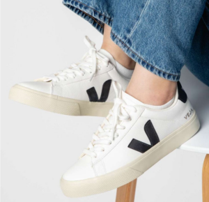 Giay Veja Esplar Leather 'White Black' EO0200005