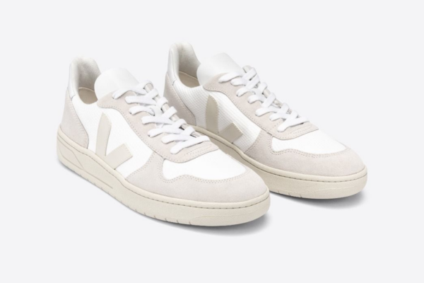 Giay Veja V-10 B Mesh 'White Natural Pierre' VX012499