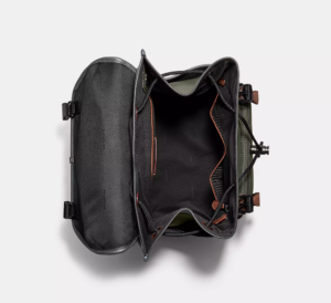 Balo Coach League Flap In Colorblock 'Green' C2662-JISMN