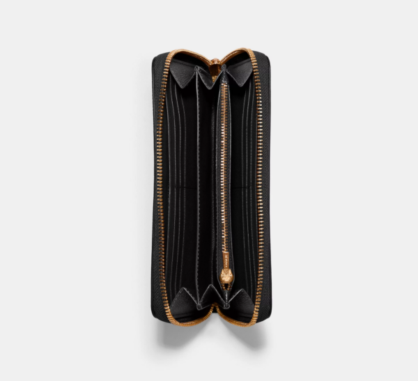 Vi Coach Long Zip Around 'Black' C3441-IMCHK