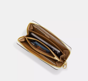 Vi Coach Long Zip Around 'Black' C3441-IMCHK