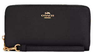 Vi Coach Long Zip Around 'Black' C3441-IMCHK