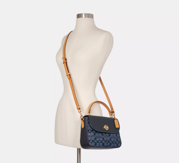 Tui Coach Marlie Top Satchel Chambray 'Blue' C4921-IMDEI