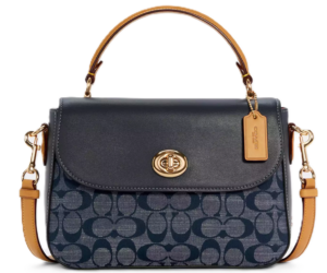 Tui Coach Marlie Top Satchel Chambray 'Blue' C4921-IMDEI