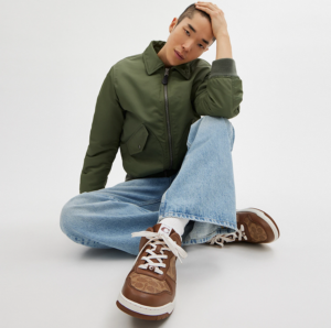 Giay Coach C20 In Signature Canvas 'Brown' CR937-SAD