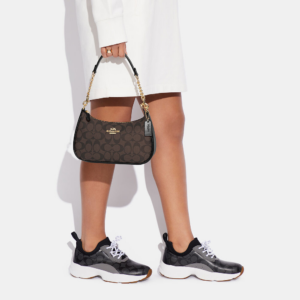 Tui Coach Teri Shoulder Bag Signature Canvas 'Brown' CA548-IMAA8