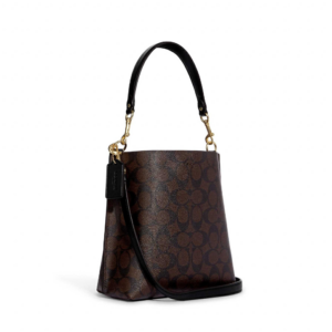 Tui Coach Mollie Bucket 22 Canvas Bag 'Brown' CA582-IMAA8