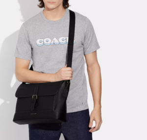 Tui Coach Hudson Messenger 'Black' CB841-QBBK