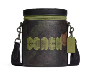 Tui Coach Barrel In Signature Canvas 'Camo' CC024-QBUOX