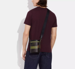 Tui Coach Barrel In Signature Canvas 'Camo' CC024-QBUOX